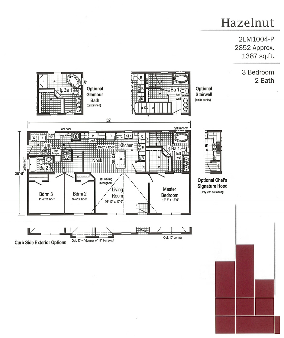 Commodore Homes - Landmark Series - Hazlenut