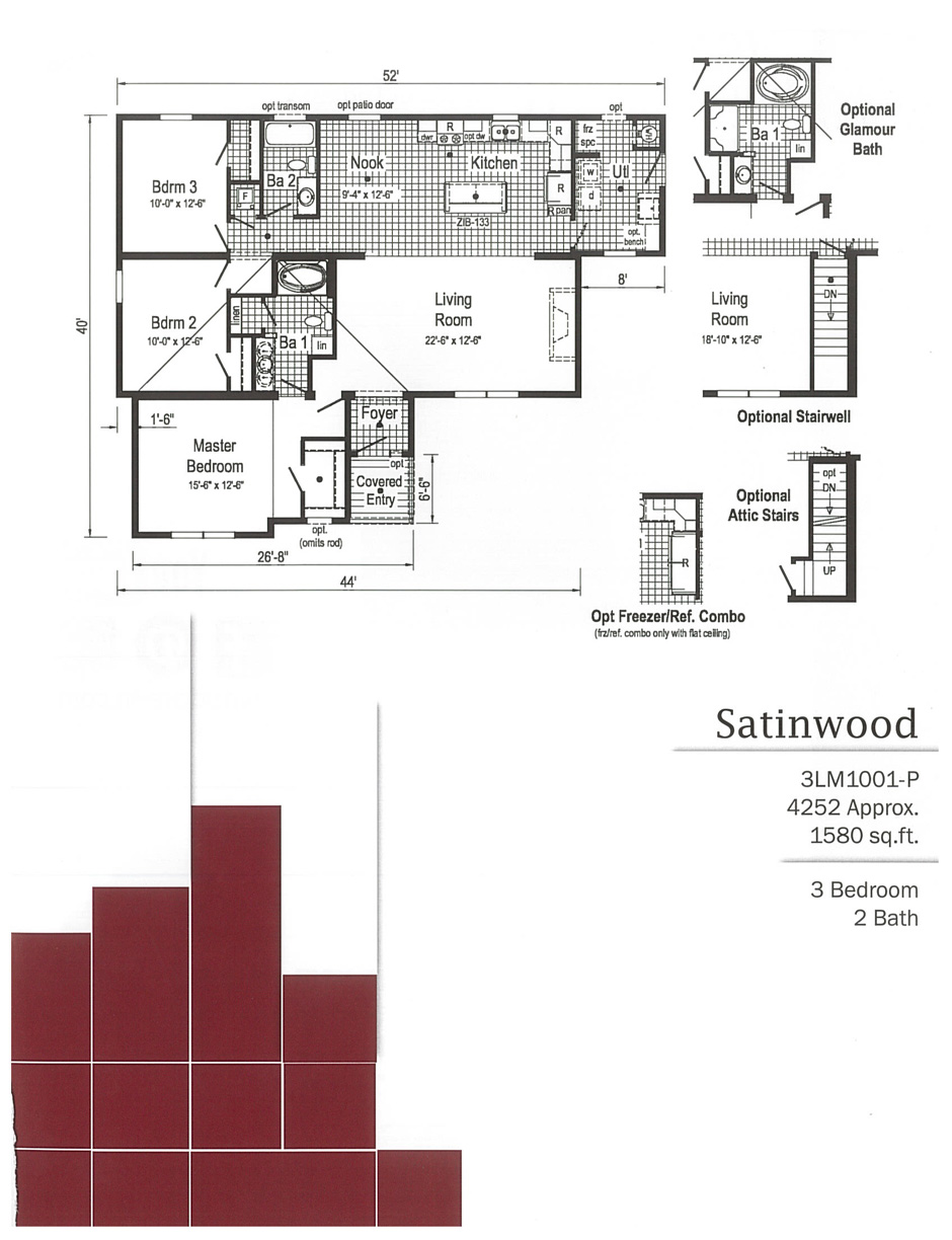 Commodore Homes - Landmark Series - Satinwood