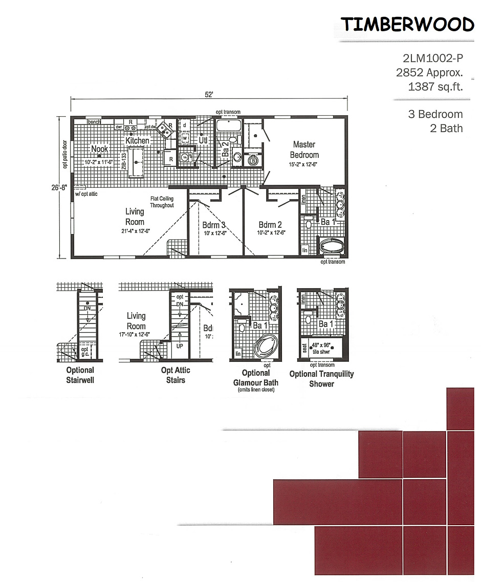 Commodore Homes - Landmark Series - Timberwood